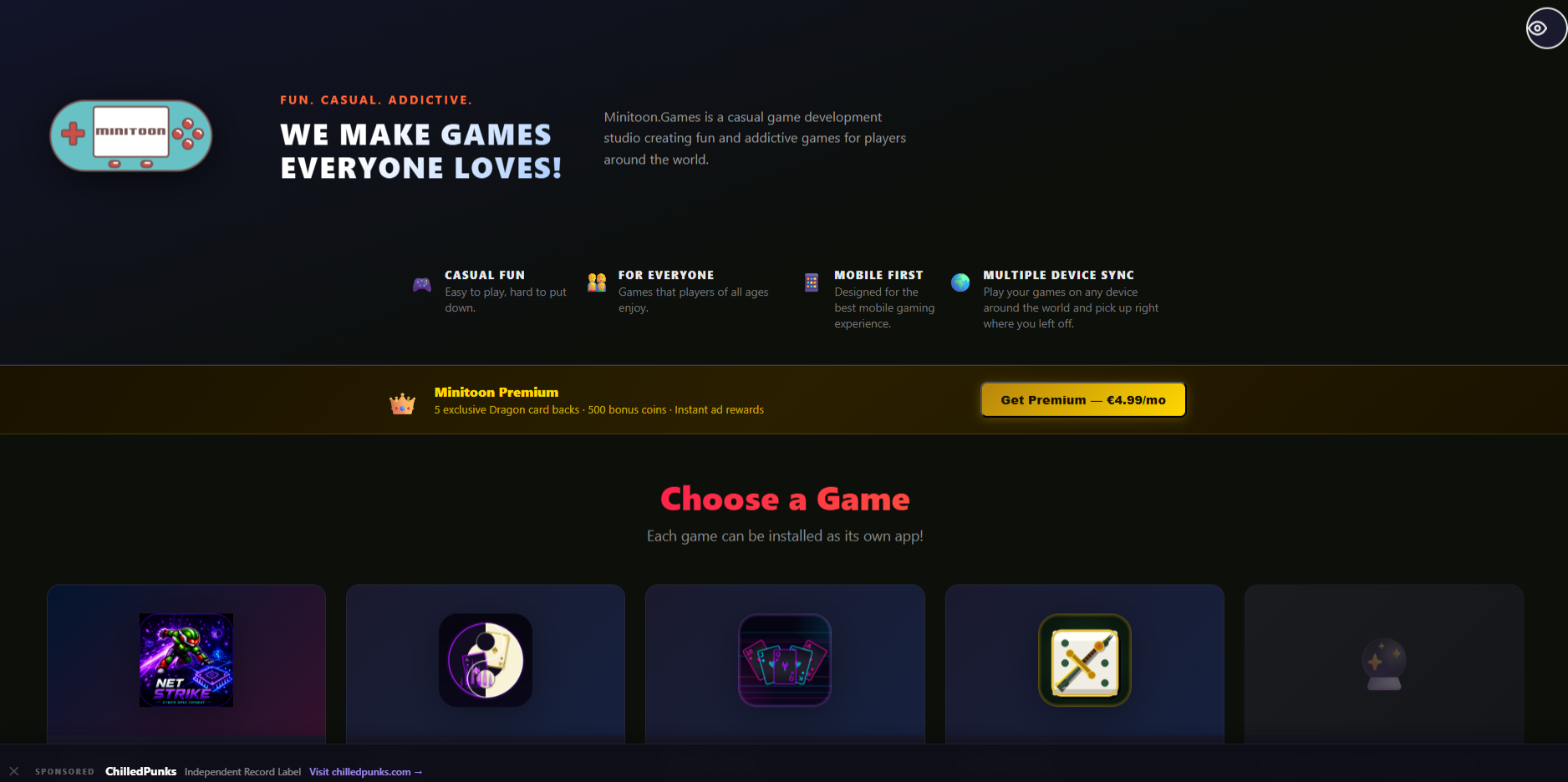 Minitoon.Games preview
